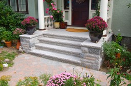Granite stairs