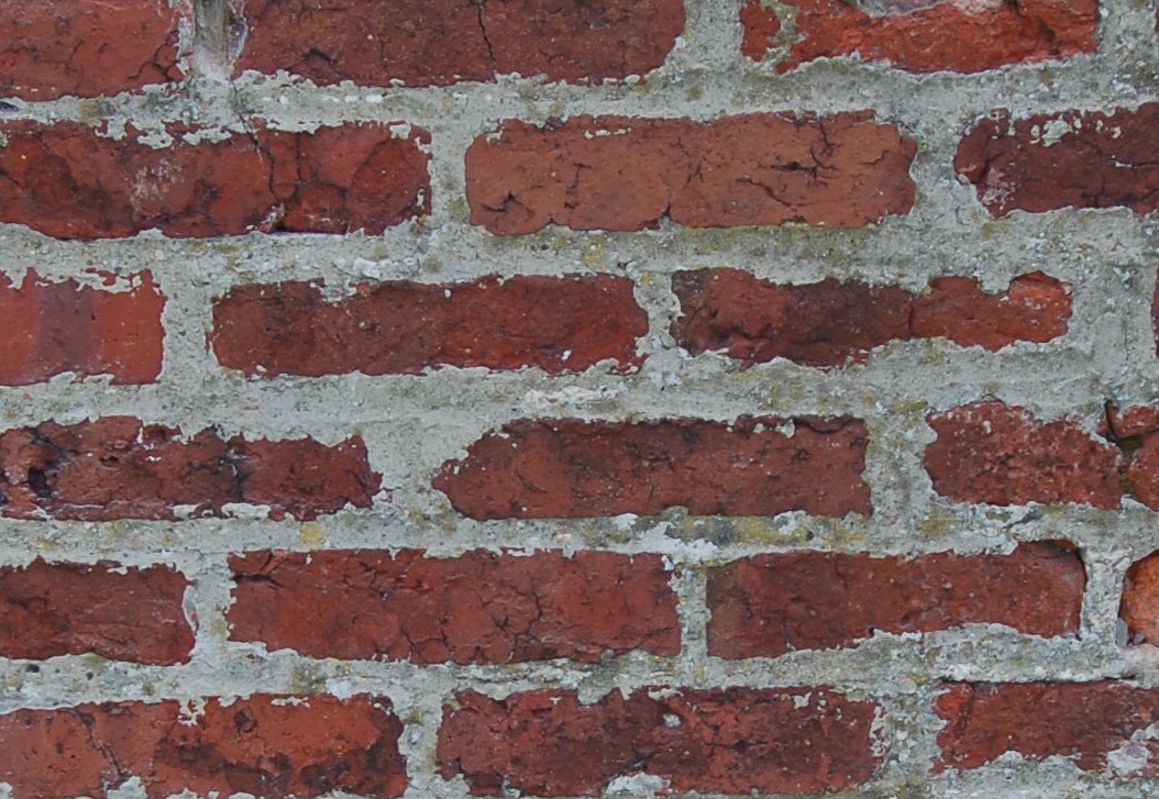 historic brick chimney before restoration - Version 3