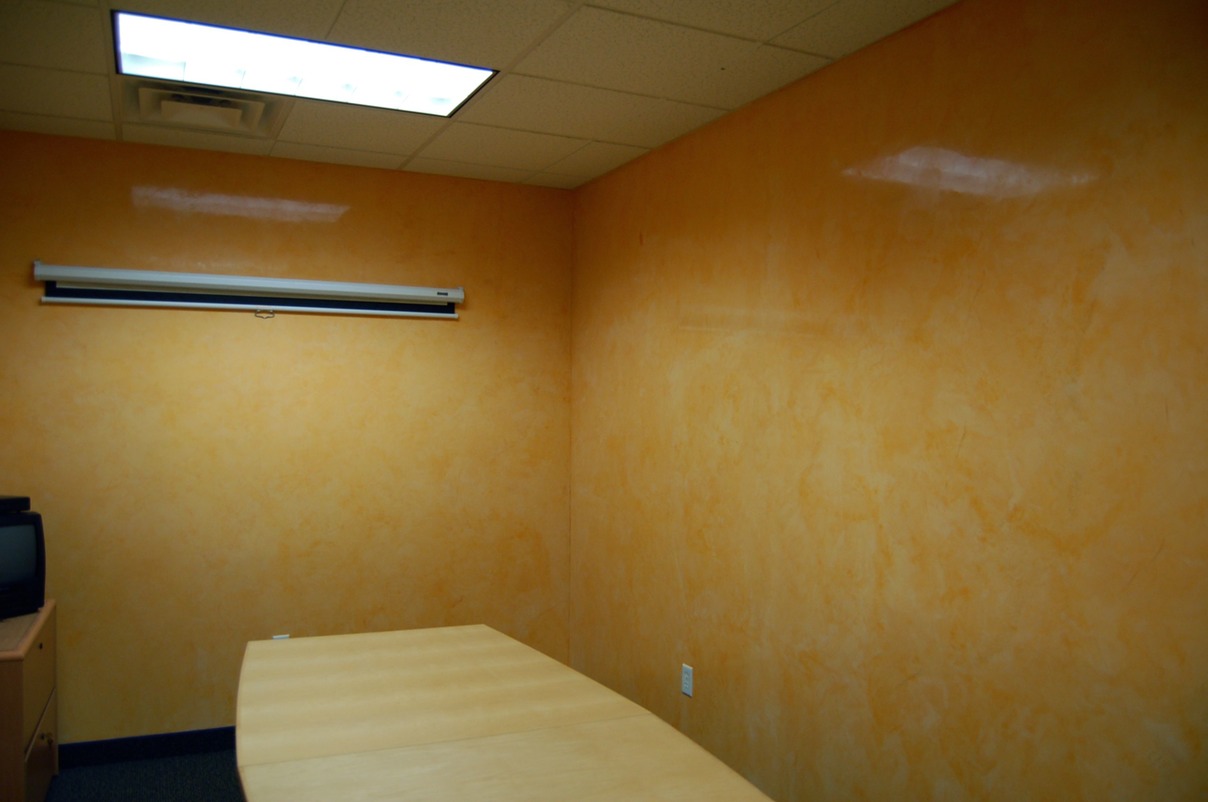 Venetian plaster conference room 2